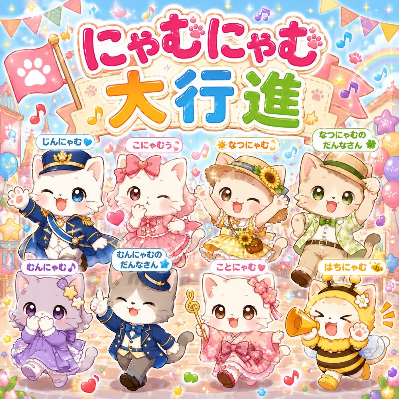 にゃむにゃむ大行進8人 3.0ver episode artwork