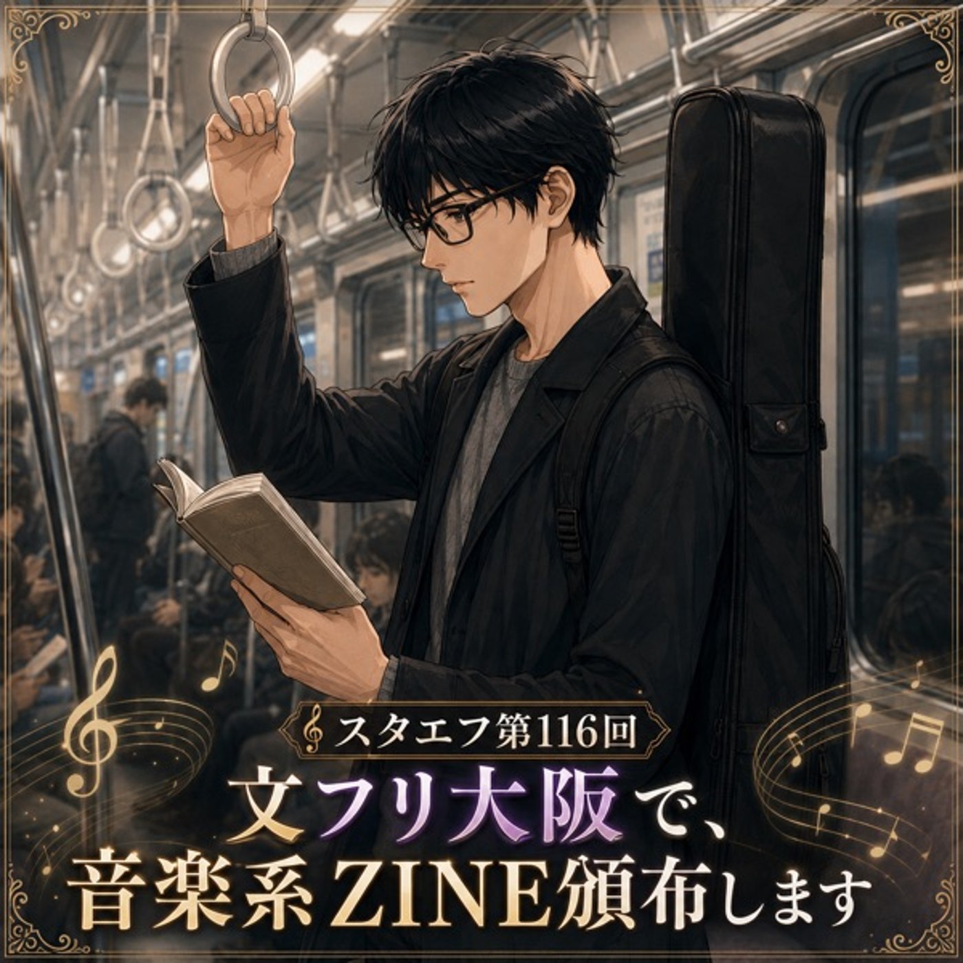 #116 《文フリ大阪》で、音楽系ZINEを頒布する件【楽器歴:約20年】 episode artwork