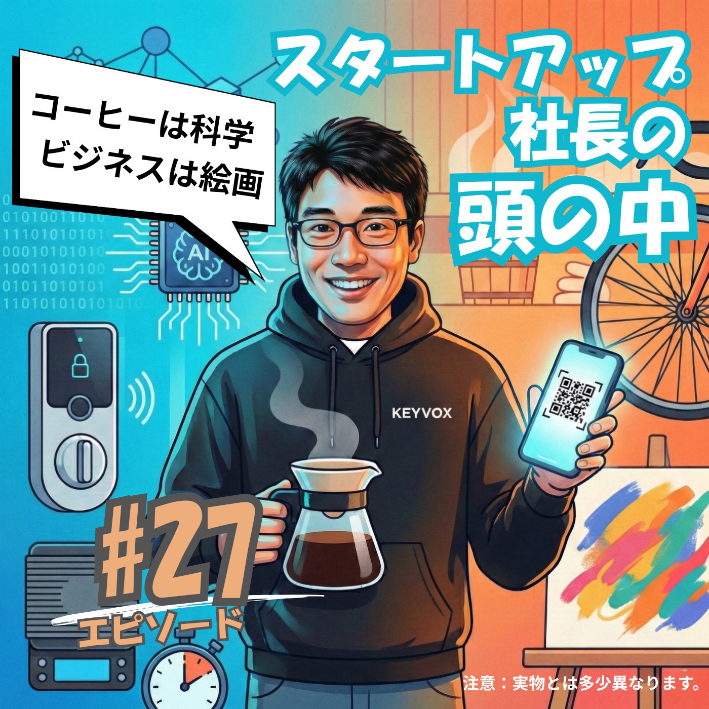Ep.27｜仕事は「絵画」だ：白いキャンバスに君は何を描く？ episode artwork