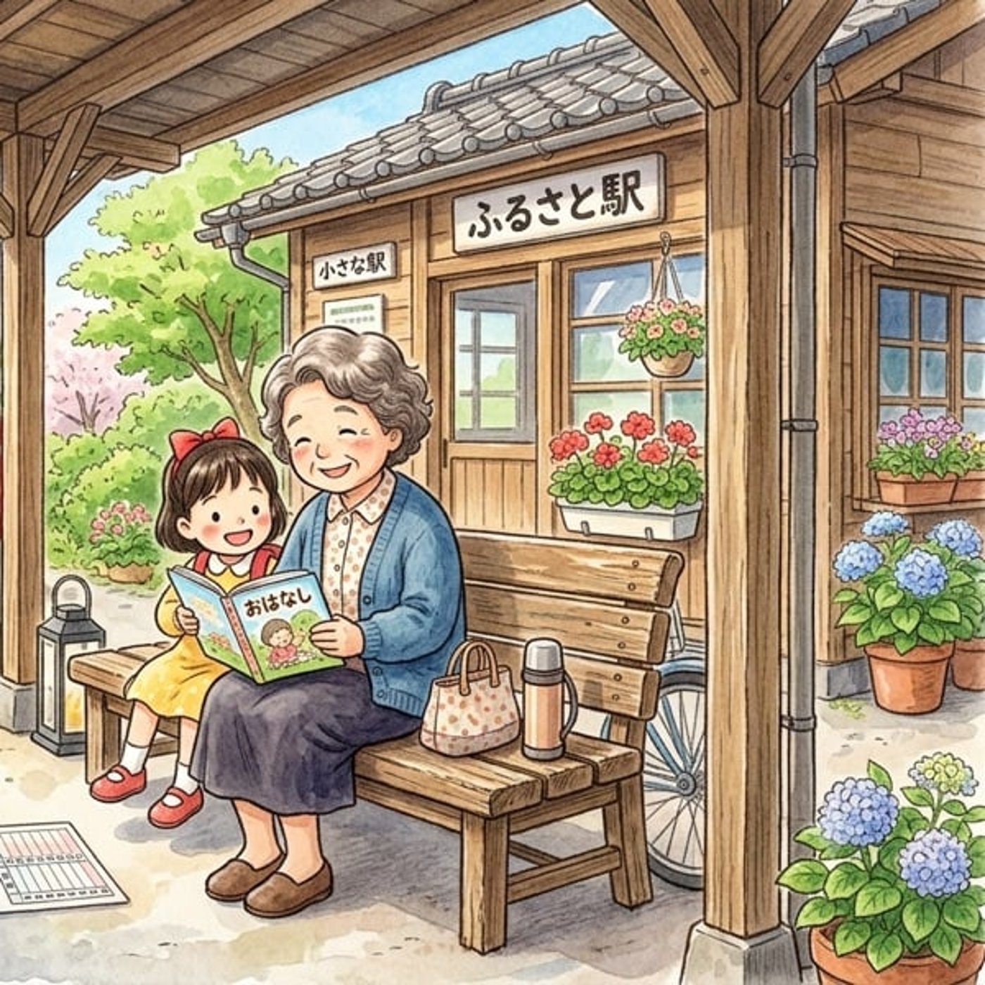 #1457「おばあちゃんと女の子」 episode artwork