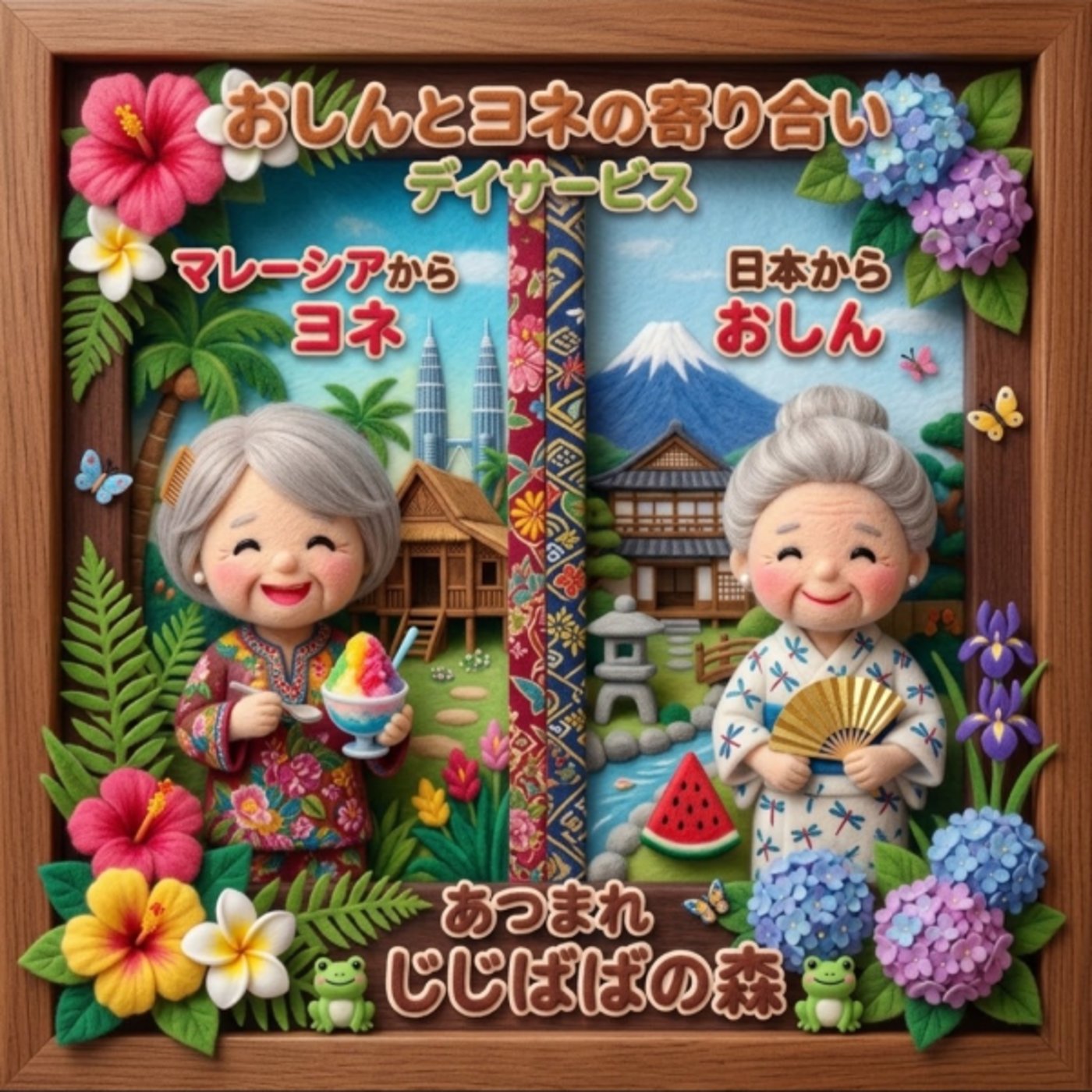 《デイサービスライブ》あつまれ❣️じじばばの森　マレーシア🇲🇾日本🇯🇵衛生中継だす episode artwork