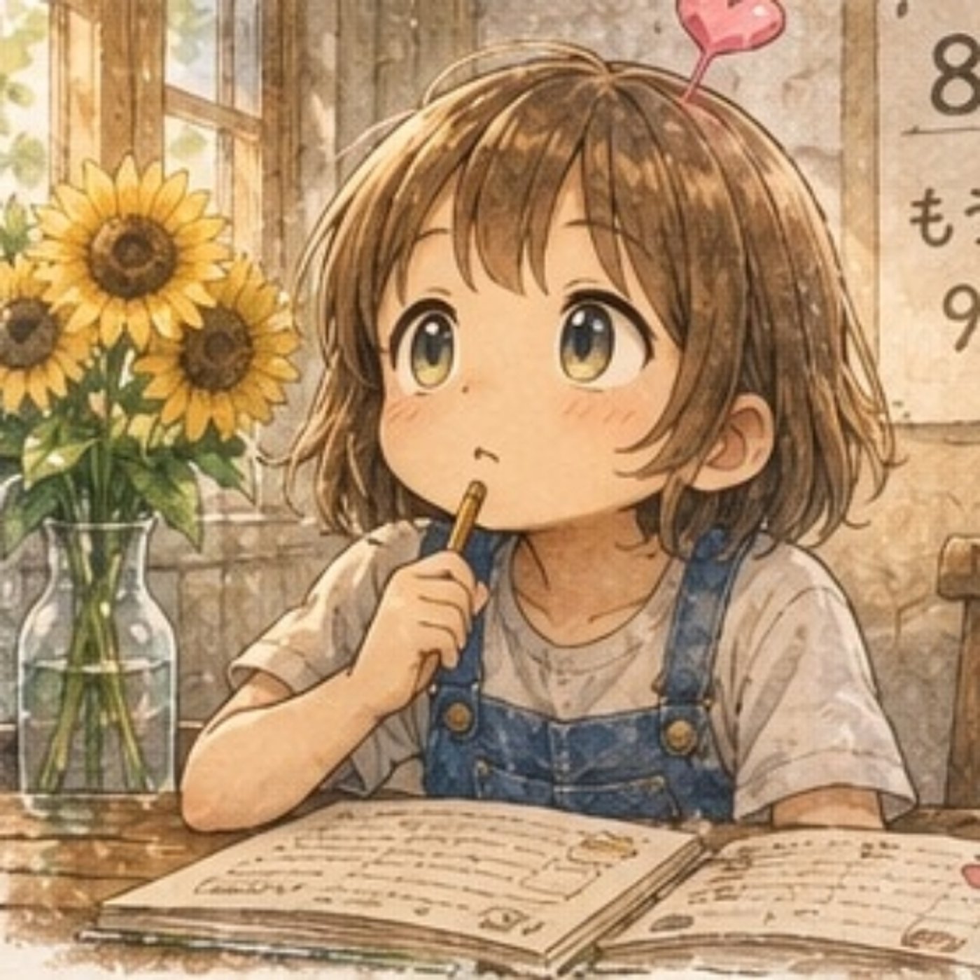 お絵描きすると少し軽くなるかも episode artwork