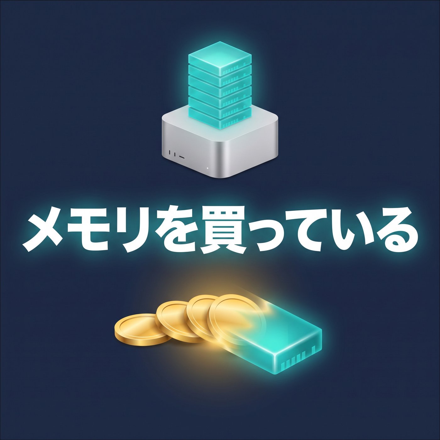 なぜみんなMac Studioを買うのか｜答えはユニファイドメモリの容量 episode artwork