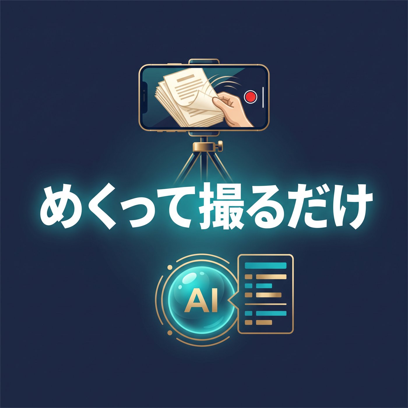 紙の資料をAIに読ませる一番楽な方法｜動画で撮ってめくるだけ episode artwork