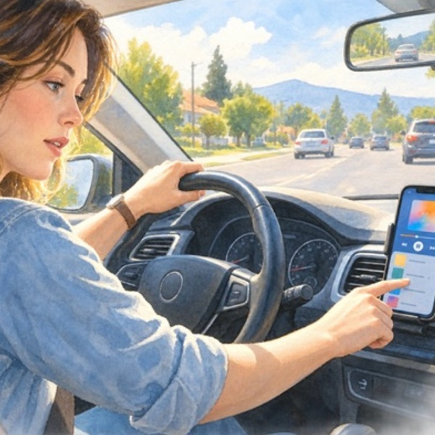 運転中のスマートフォン、音楽でも注意 ― 新譜発売日は交通事故死が15％多かった episode artwork
