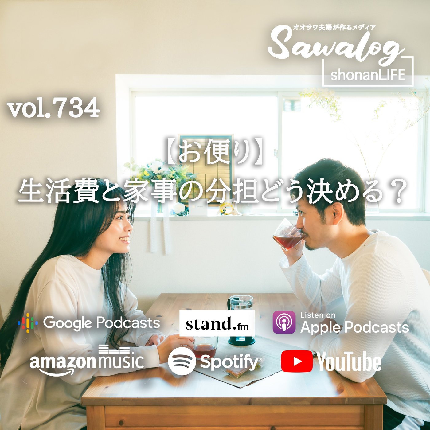 【お便り】生活費と家事の分担どう決める？　vol.734 episode artwork