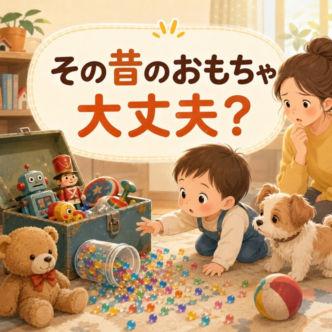 あなたの家にあるその昔のおもちゃ、大丈夫？ episode artwork