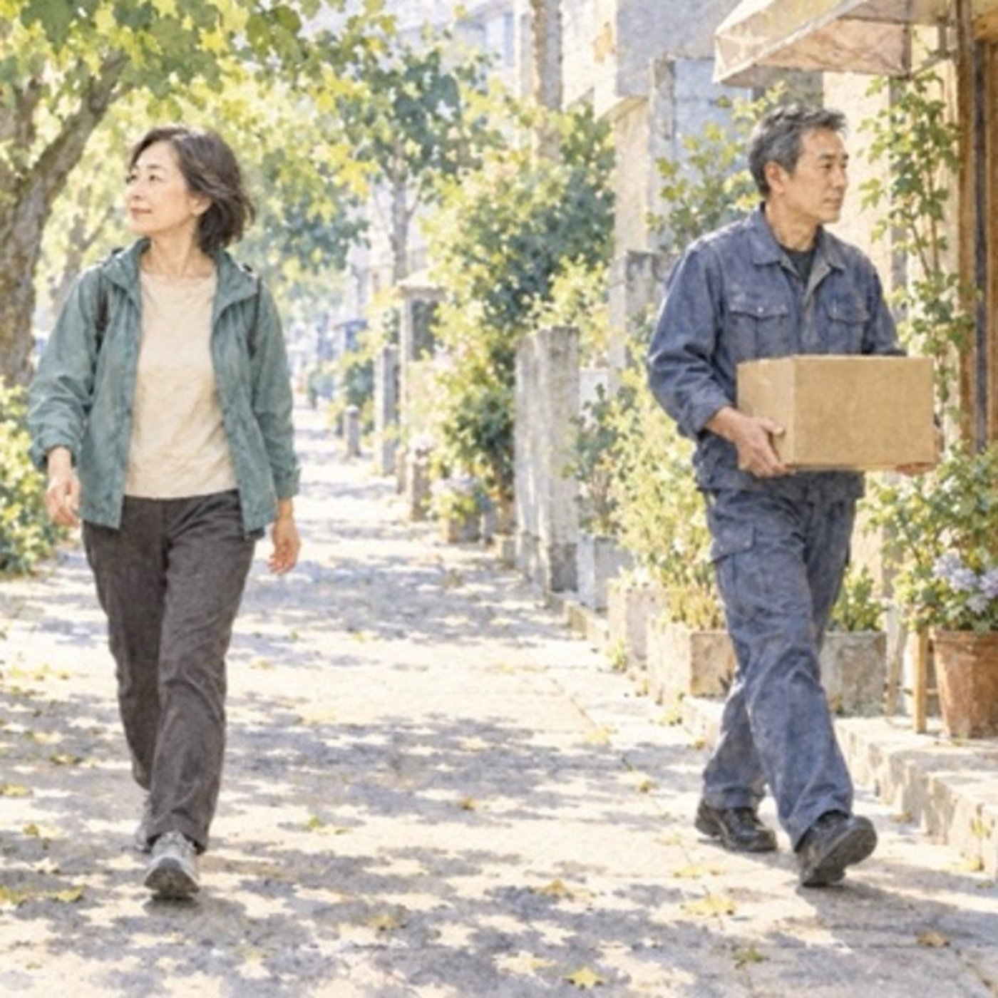 散歩の時間、働く時間 ― 体を動かす場面と認知症 episode artwork