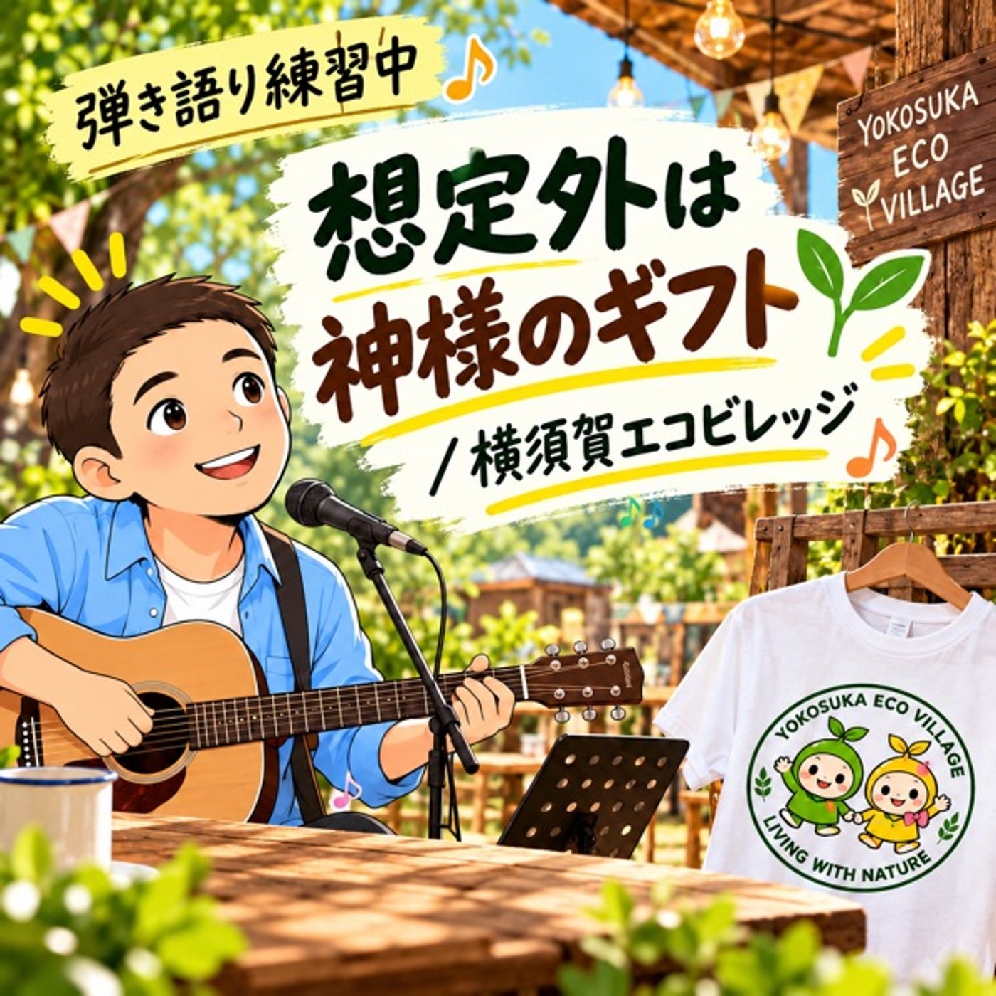 【弾き語り練習中】想定外は神様のギフト／横須賀エコビレッジ episode artwork