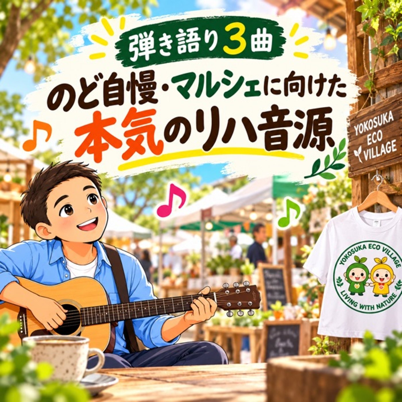 【弾き語り3曲】のど自慢・マルシェに向けた本気のリハ音源 episode artwork