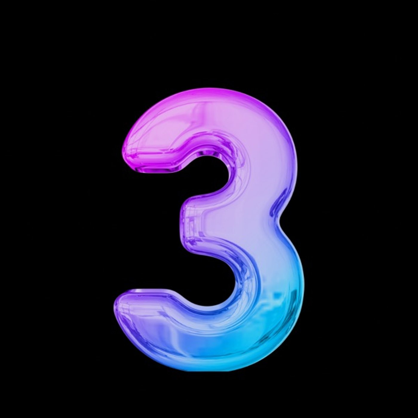 ３