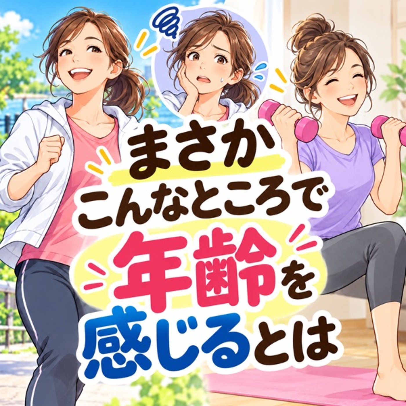 まさかこんなところで年齢を感じるとは。筋力低下は○歳から！元気に歳を重ねるために episode artwork