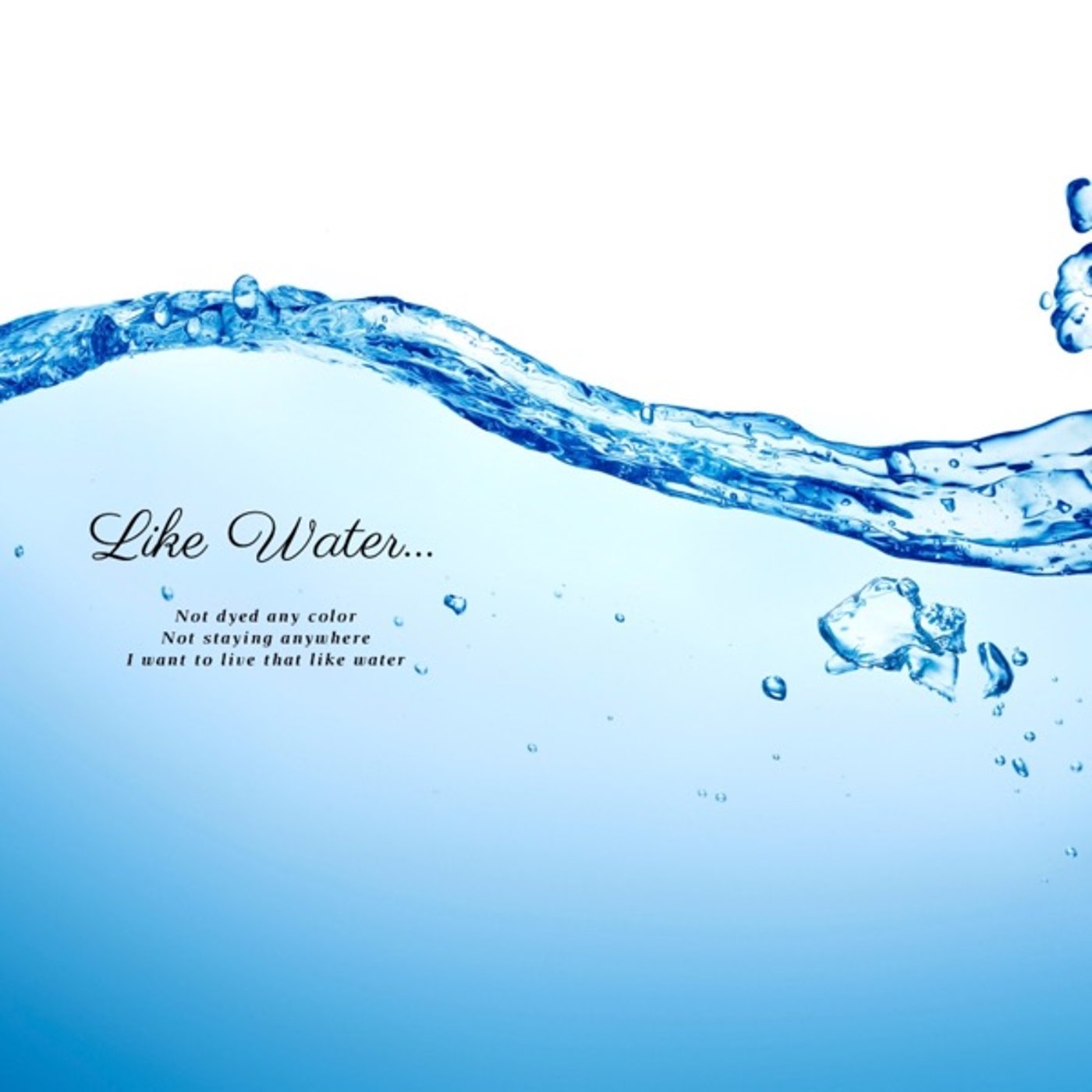 Like water… podcast artwork