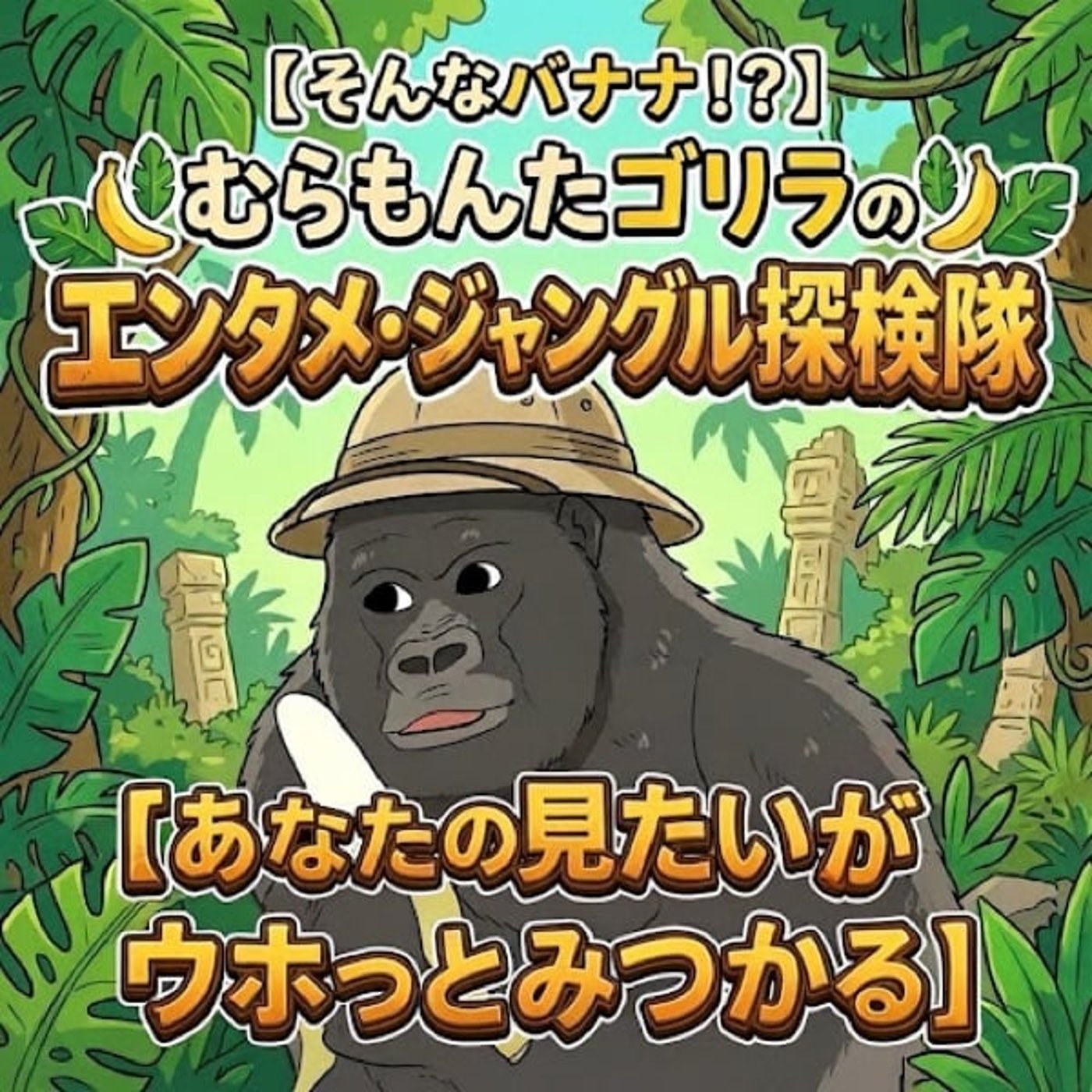 【そんなバナナ！？】 むらもんたゴリラのエンタメ・ジャングル探検隊