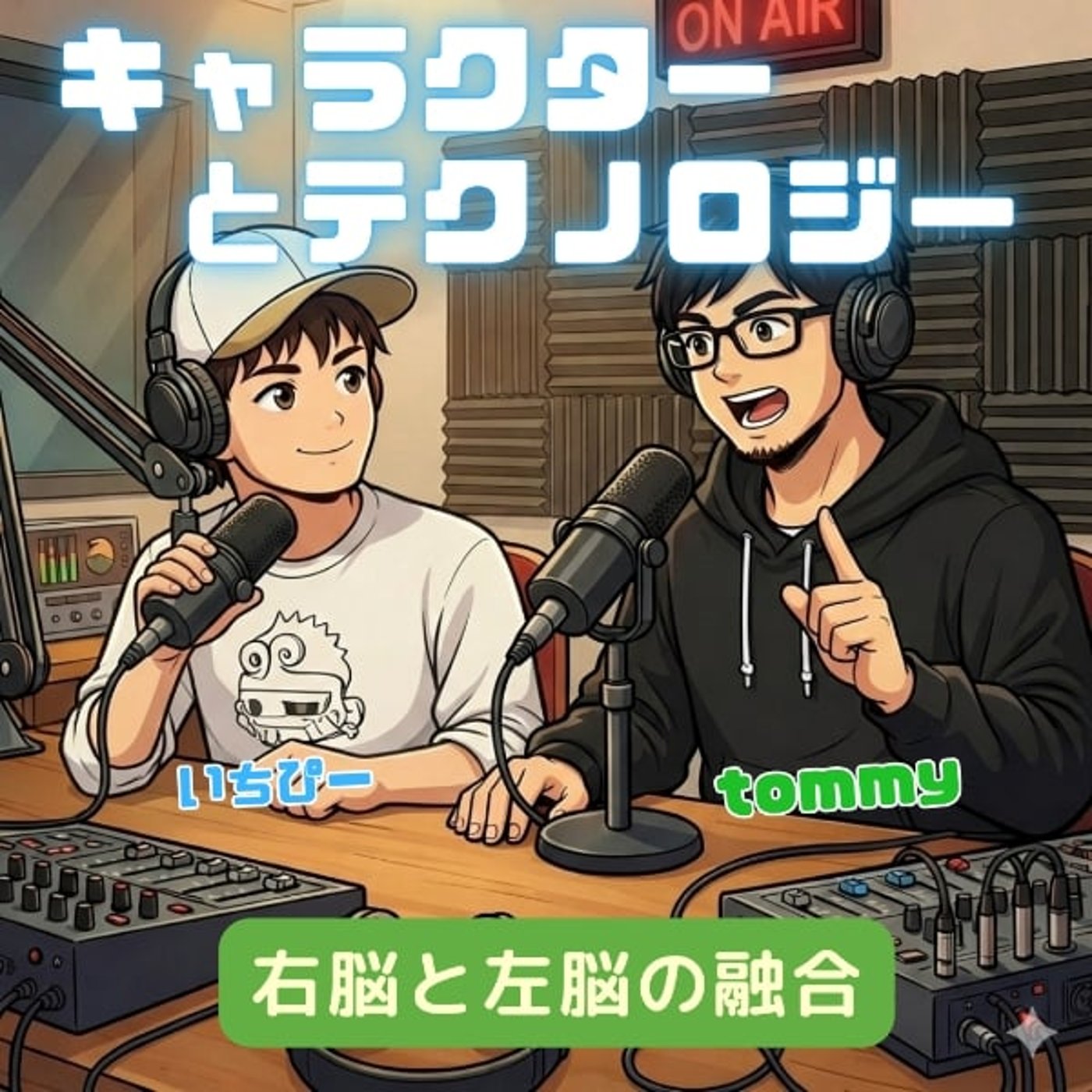 キャラクターとテクノロジー~右脳と左脳の融合~ cover art