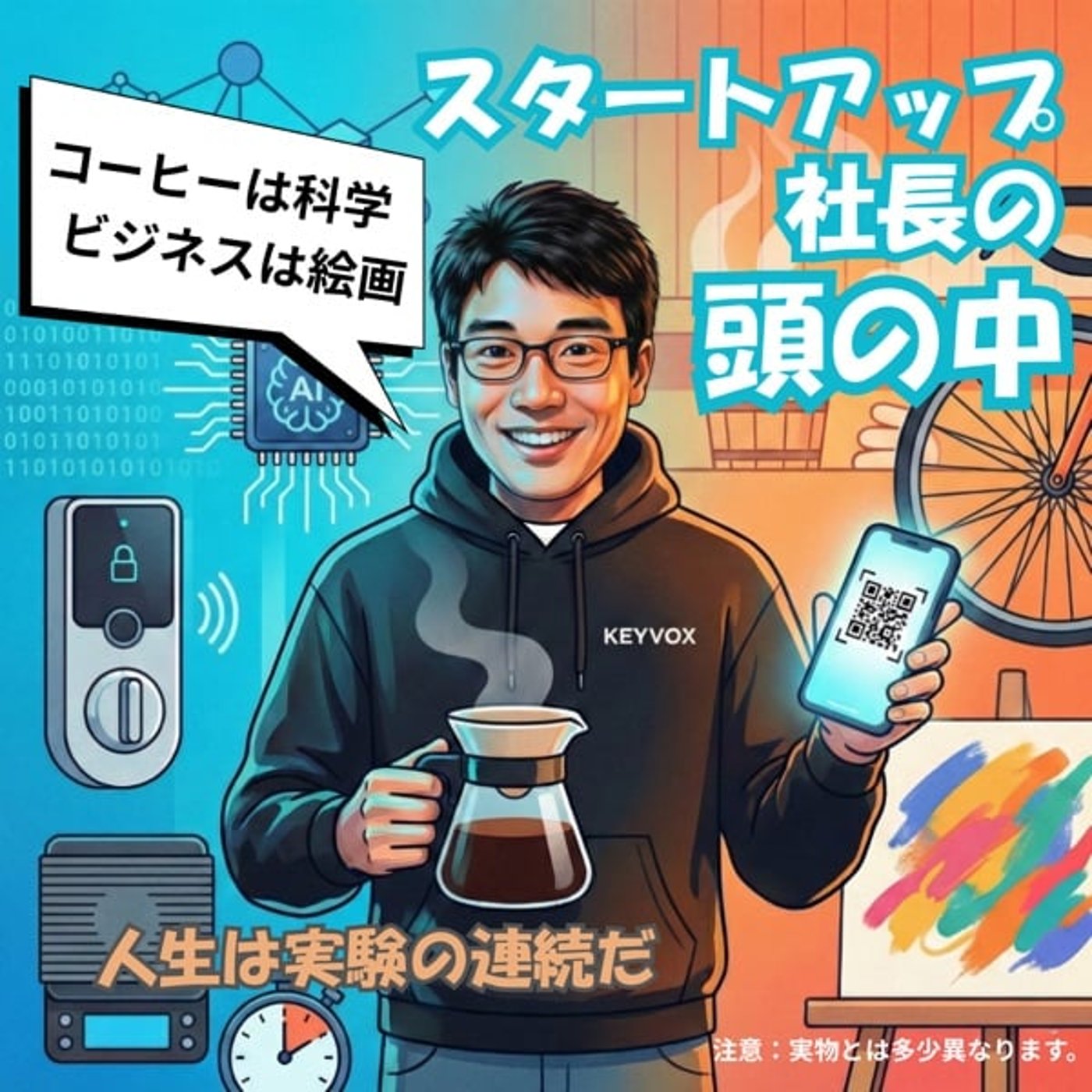 スタートアップ社長の頭の中☕️🔐