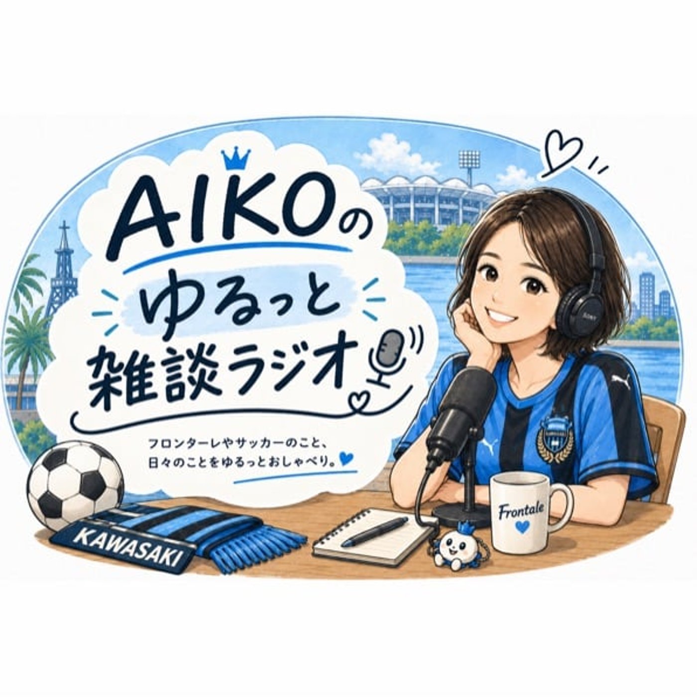 AIKOのゆるっと雑談ラジオ podcast artwork