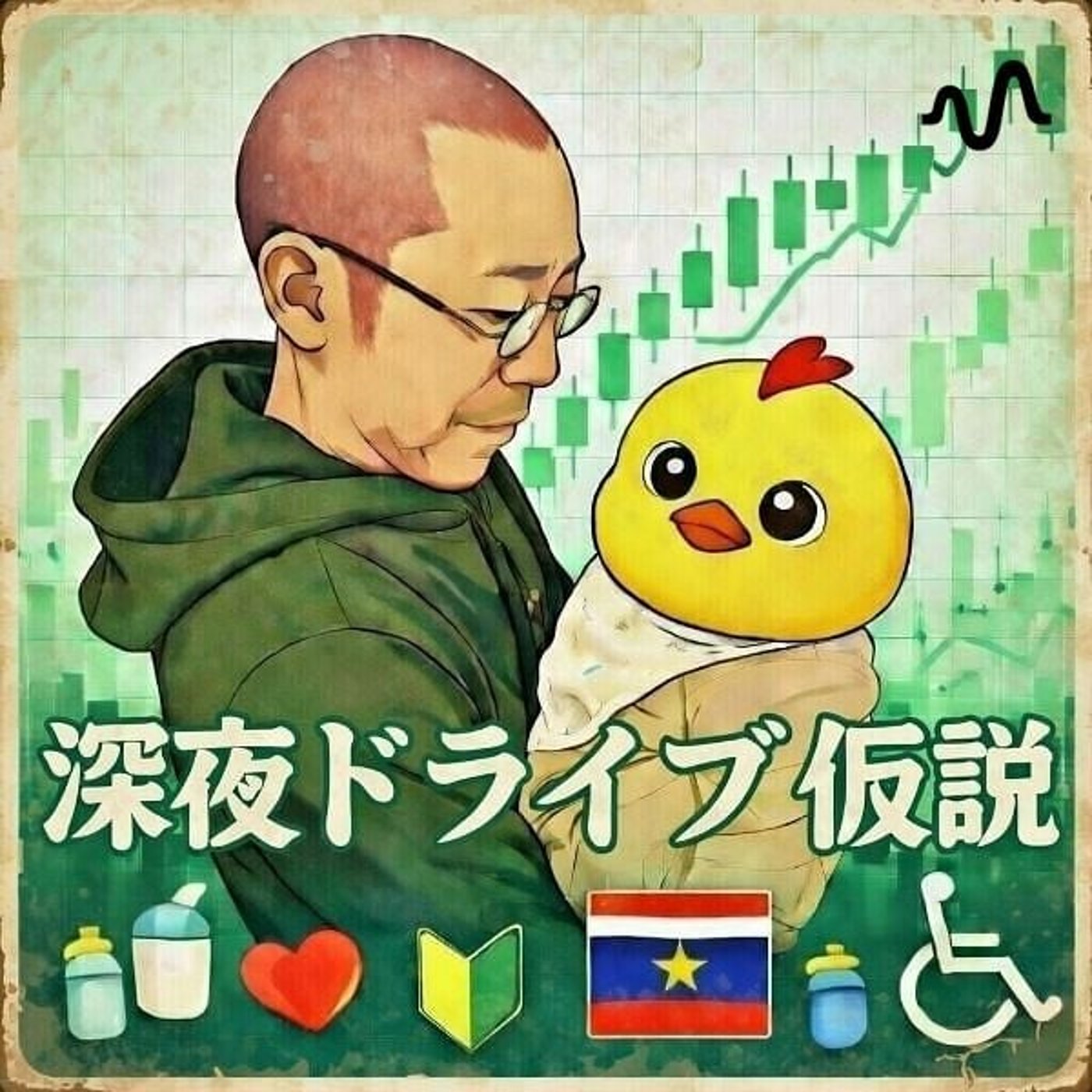 深夜ドライブ仮説 cover art