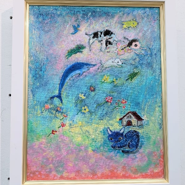 水彩画「春と修羅に寄せて」